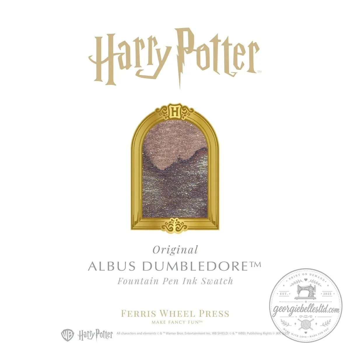 Harry Potter 25 Years of Magic Albus Dumbledore Fountain Pen Ink Bottle 7 Harry Potter 25 Years of Magic Albus Dumbledore Fountain Pen Ink Bottle