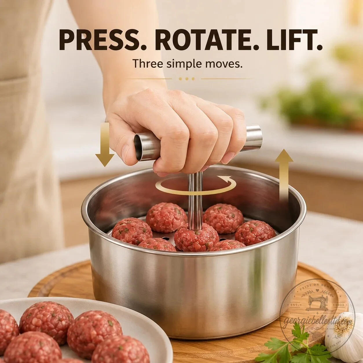 Stainless Steel Meatball Maker Press for Easy Cooking and Baking 10 Stainless Steel Meatball Maker Press for Easy Cooking and Baking
