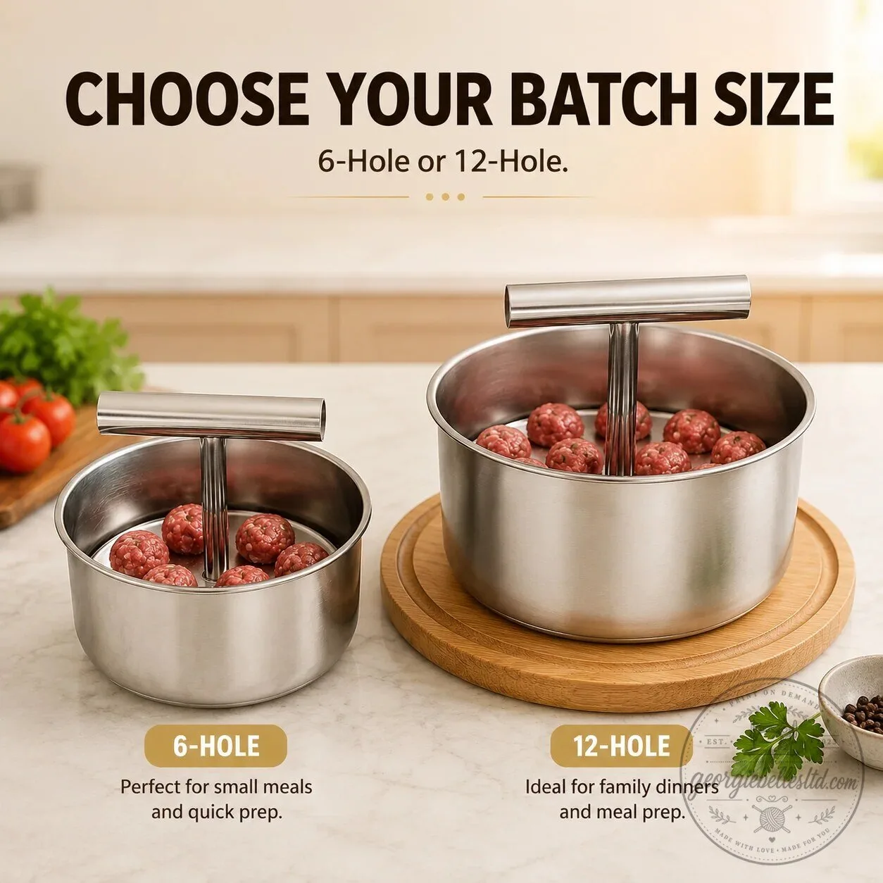 Stainless Steel Meatball Maker Press for Easy Cooking and Baking 14 Stainless Steel Meatball Maker Press for Easy Cooking and Baking