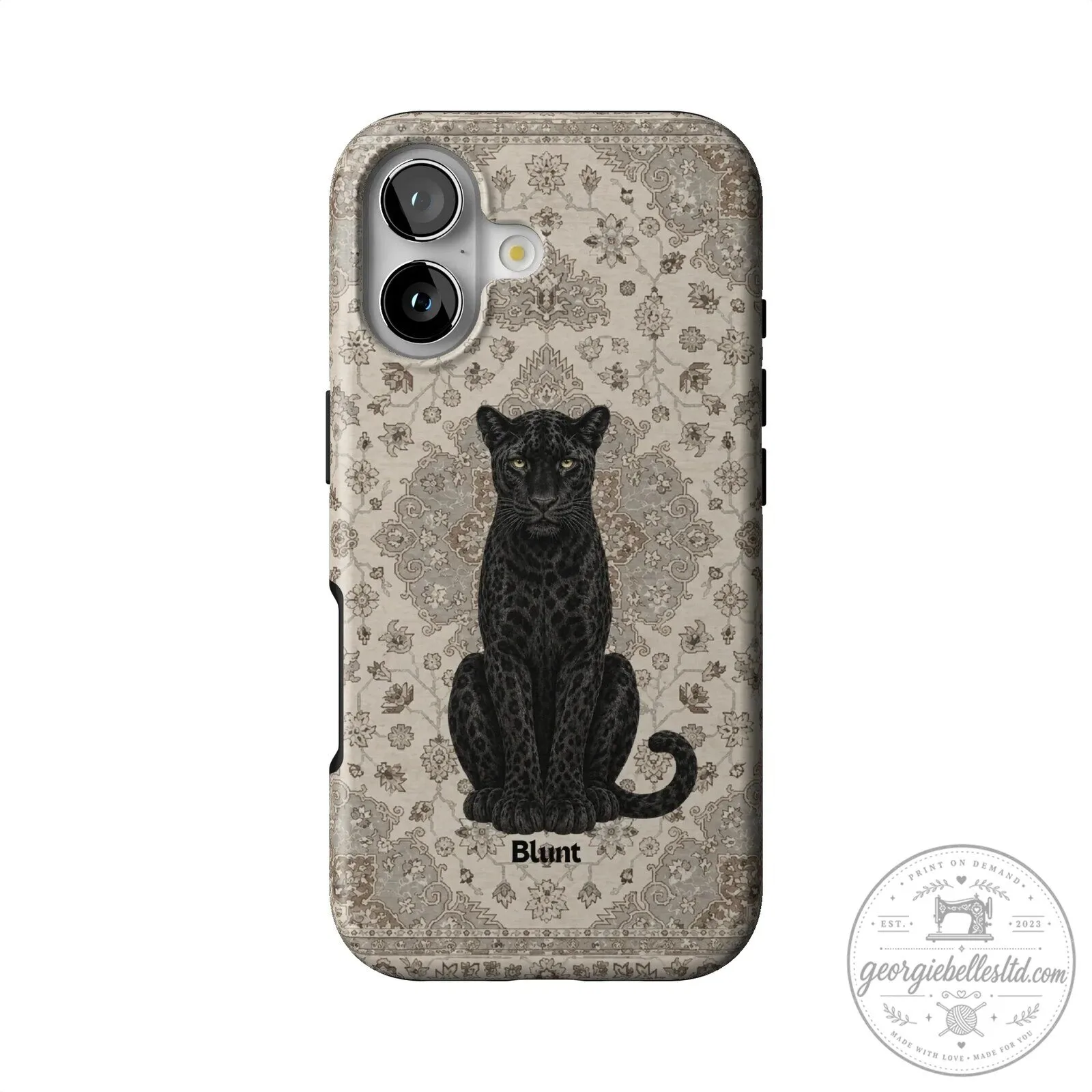 Black Panther Cat Animal Pattern iPhone Case 30 Black Panther Cat Animal Pattern iPhone Case