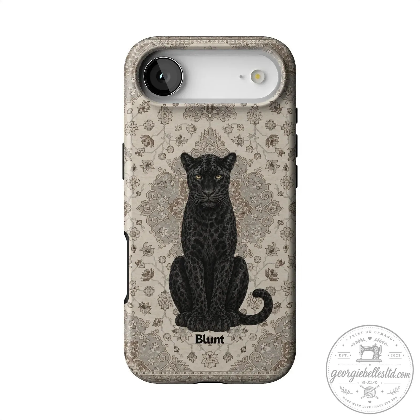 Black Panther Cat Animal Pattern iPhone Case 31 Black Panther Cat Animal Pattern iPhone Case