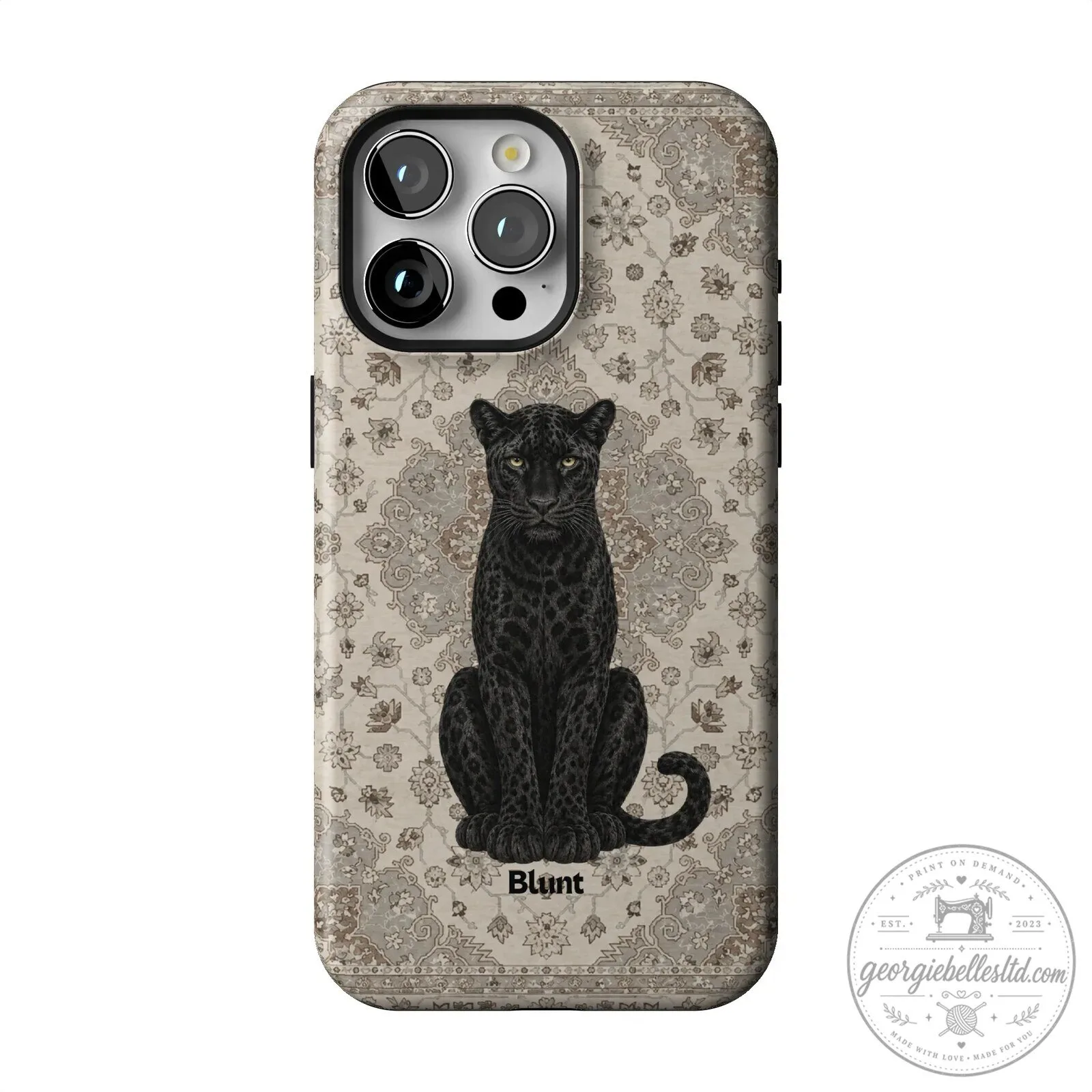 Black Panther Cat Animal Pattern iPhone Case 40 Black Panther Cat Animal Pattern iPhone Case