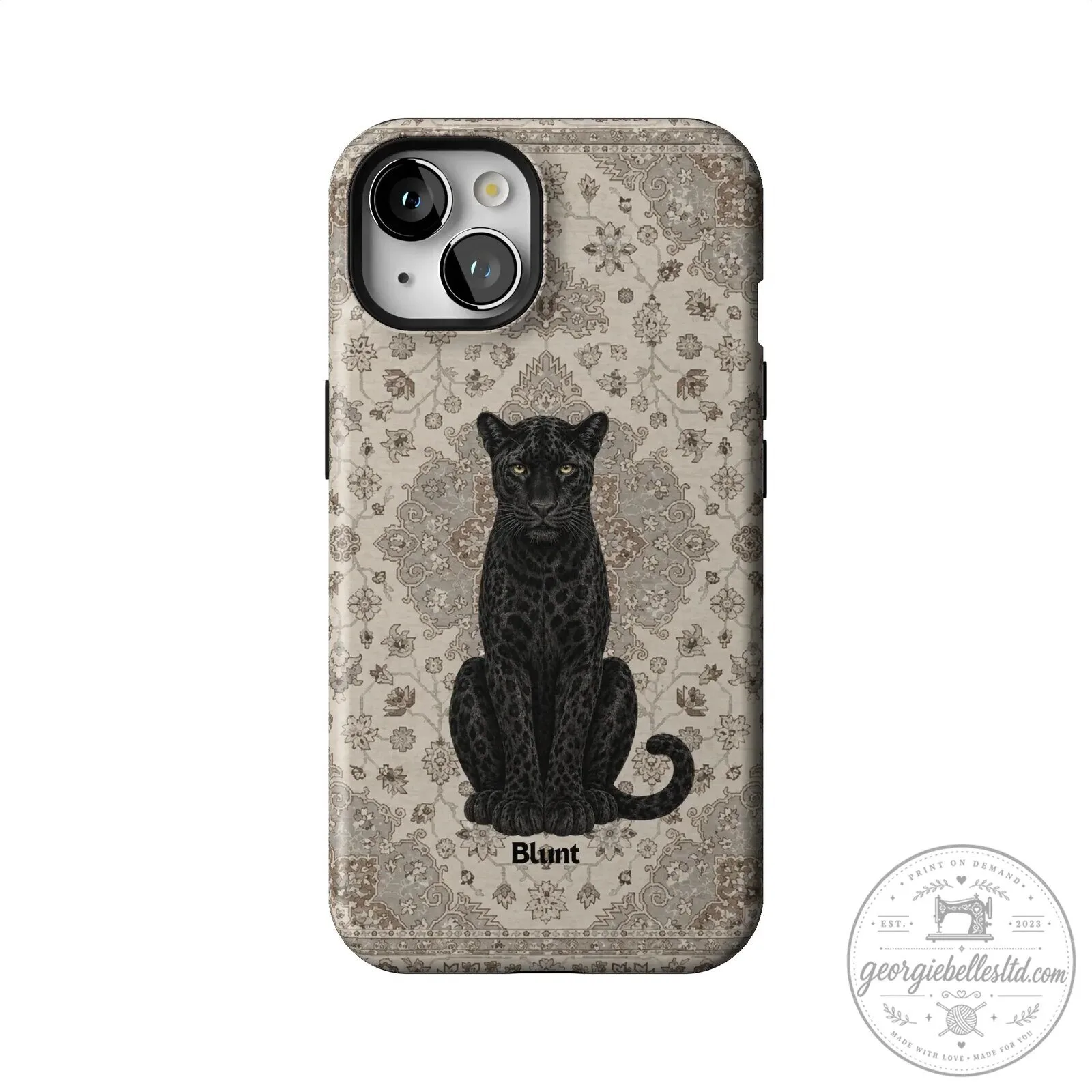 Black Panther Cat Animal Pattern iPhone Case 46 Black Panther Cat Animal Pattern iPhone Case