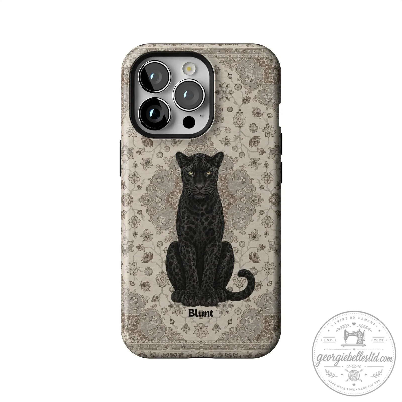 Black Panther Cat Animal Pattern iPhone Case 47 Black Panther Cat Animal Pattern iPhone Case