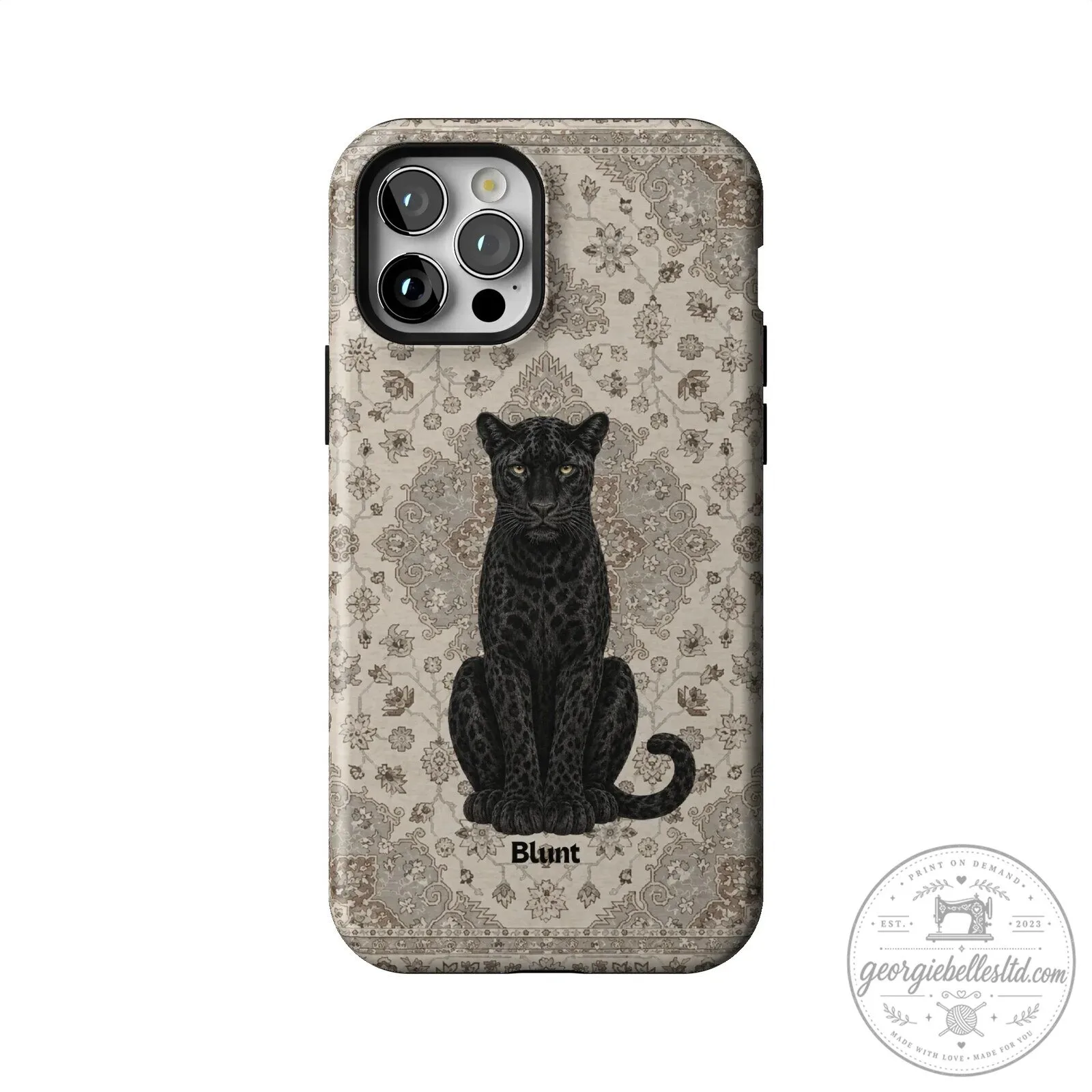 Black Panther Cat Animal Pattern iPhone Case 51 Black Panther Cat Animal Pattern iPhone Case