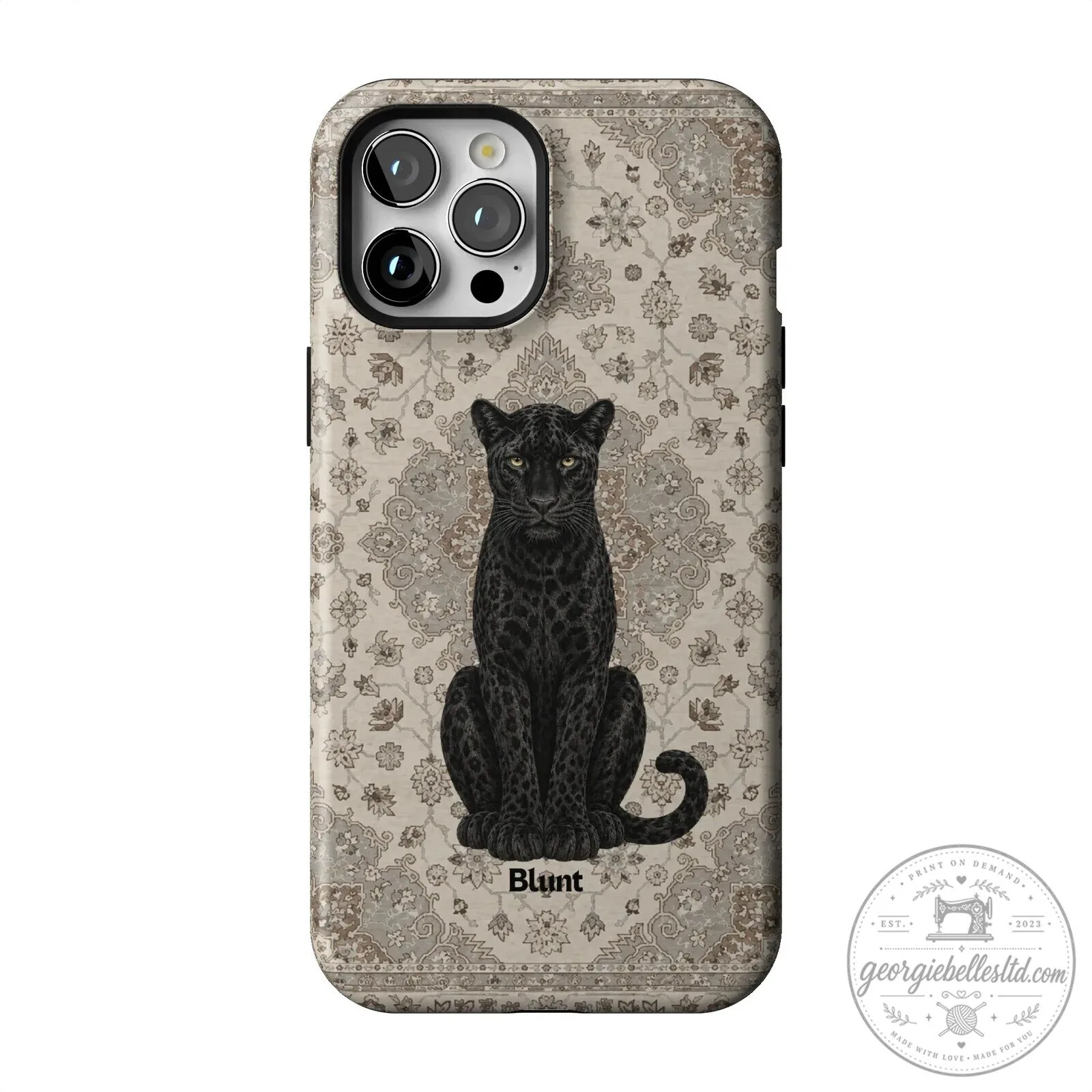 Black Panther Cat Animal Pattern iPhone Case 52 Black Panther Cat Animal Pattern iPhone Case