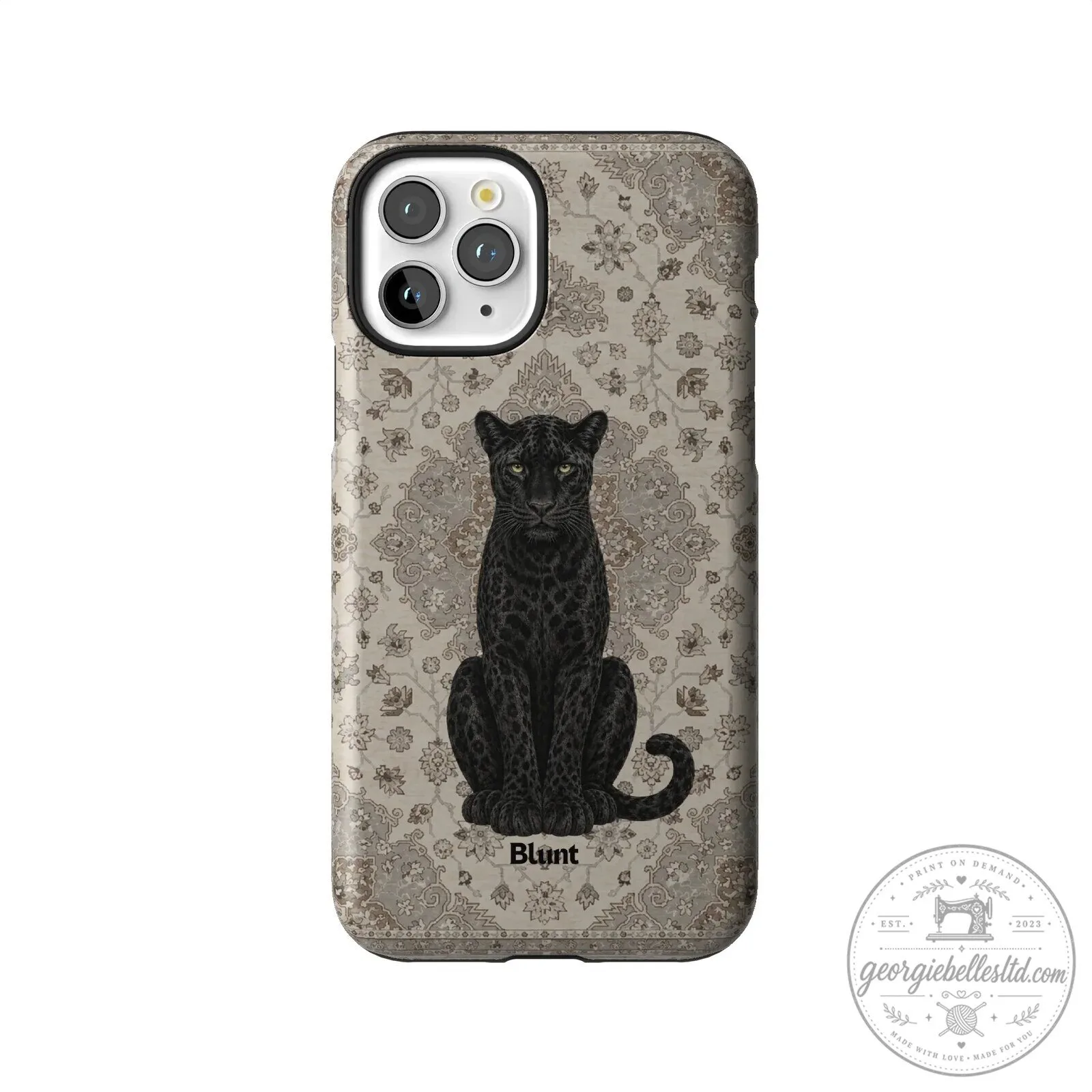 Black Panther Cat Animal Pattern iPhone Case 55 Black Panther Cat Animal Pattern iPhone Case