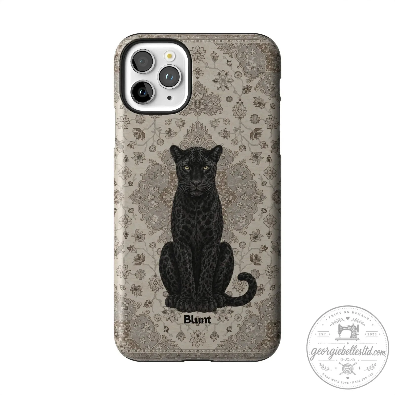 Black Panther Cat Animal Pattern iPhone Case 56 Black Panther Cat Animal Pattern iPhone Case