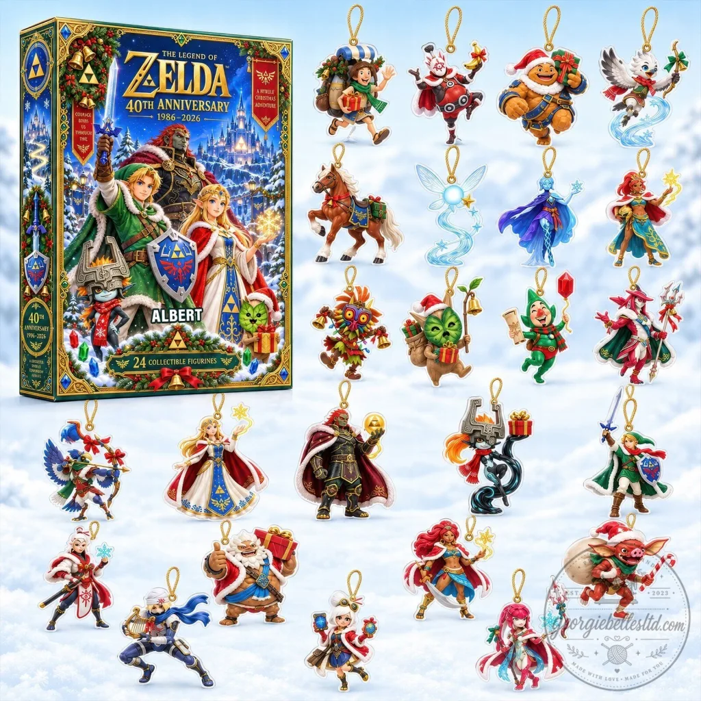 The Legend of Zelda 40th Anniversary Christmas Advent Calendar 2026 2D The Legend of Zelda 40th Anniversary Christmas Advent Calendar 2026 2D