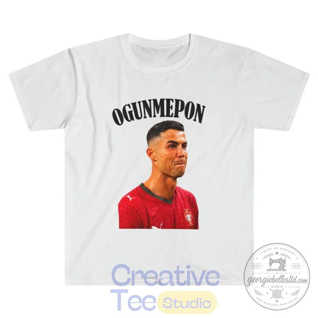 Cristiano Ronaldo Crying Meme Funny Ogunmepon Graphic T-Shirt 3 Cristiano Ronaldo Crying Meme Funny Ogunmepon Graphic T-Shirt
