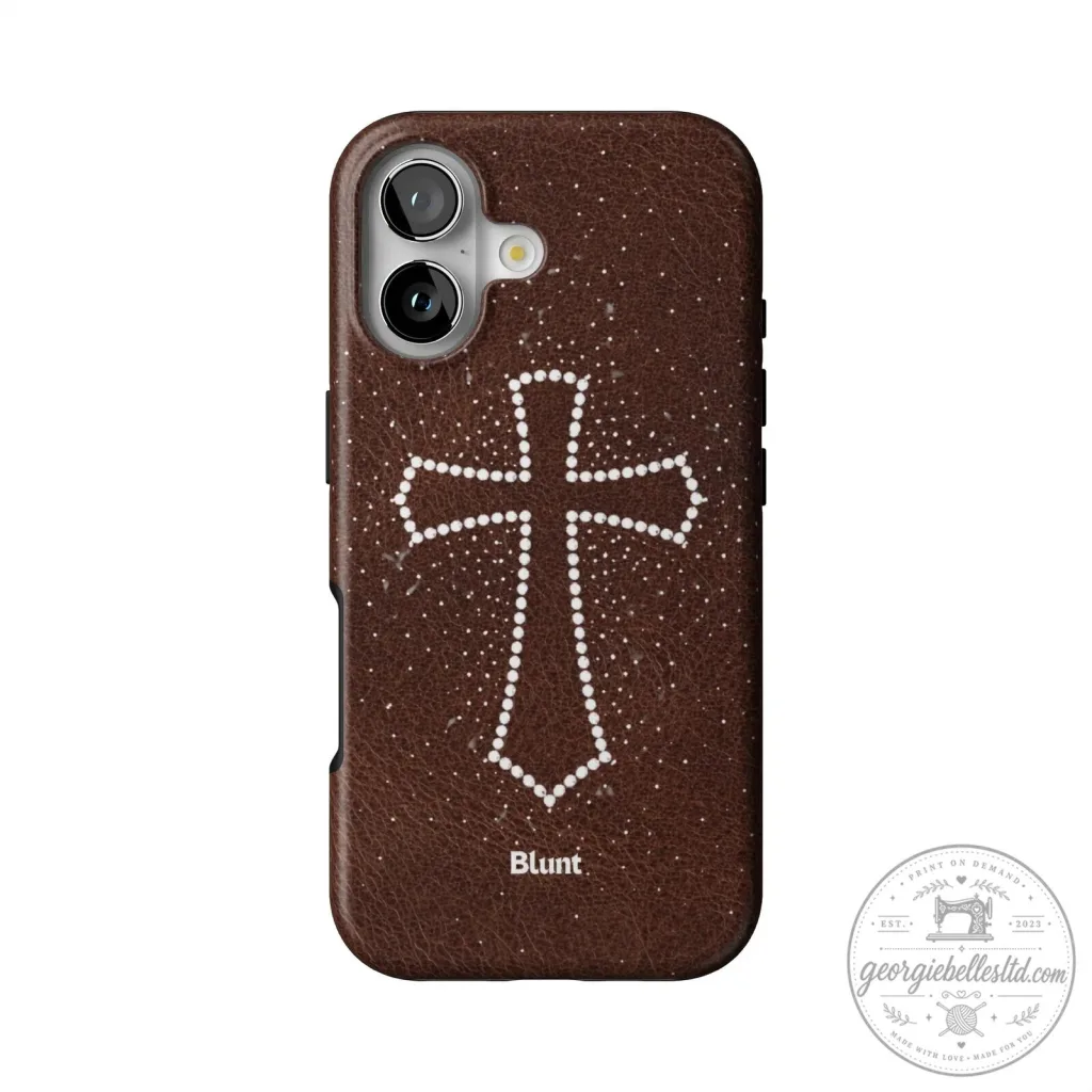 Brown Diamara Rhinestone Cross iPhone Case Brown Diamara Rhinestone Cross iPhone Case