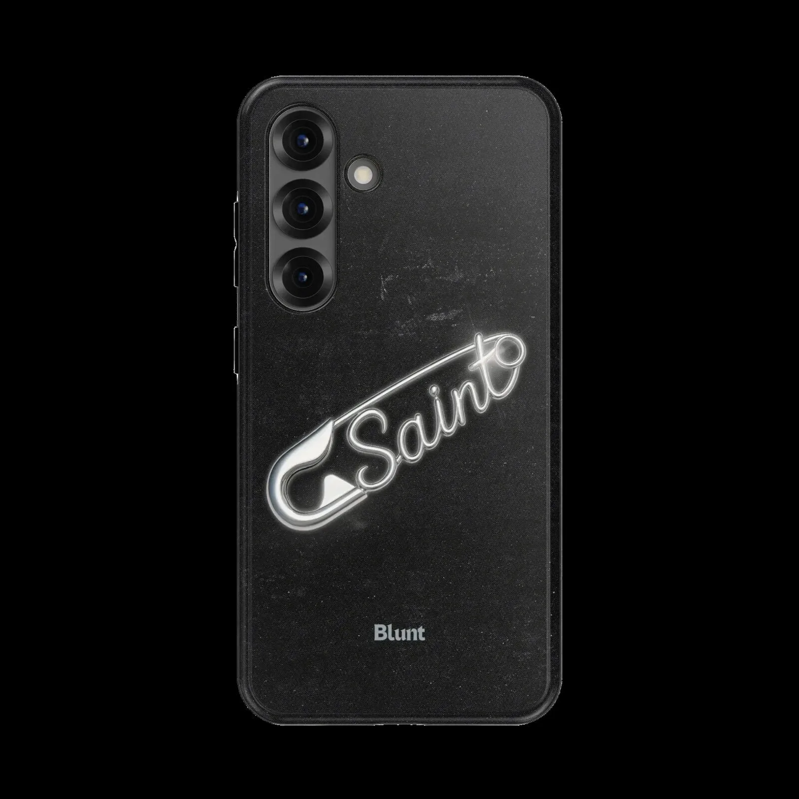 Saint Blunt Safety Pin Design Black Samsung Phone Case